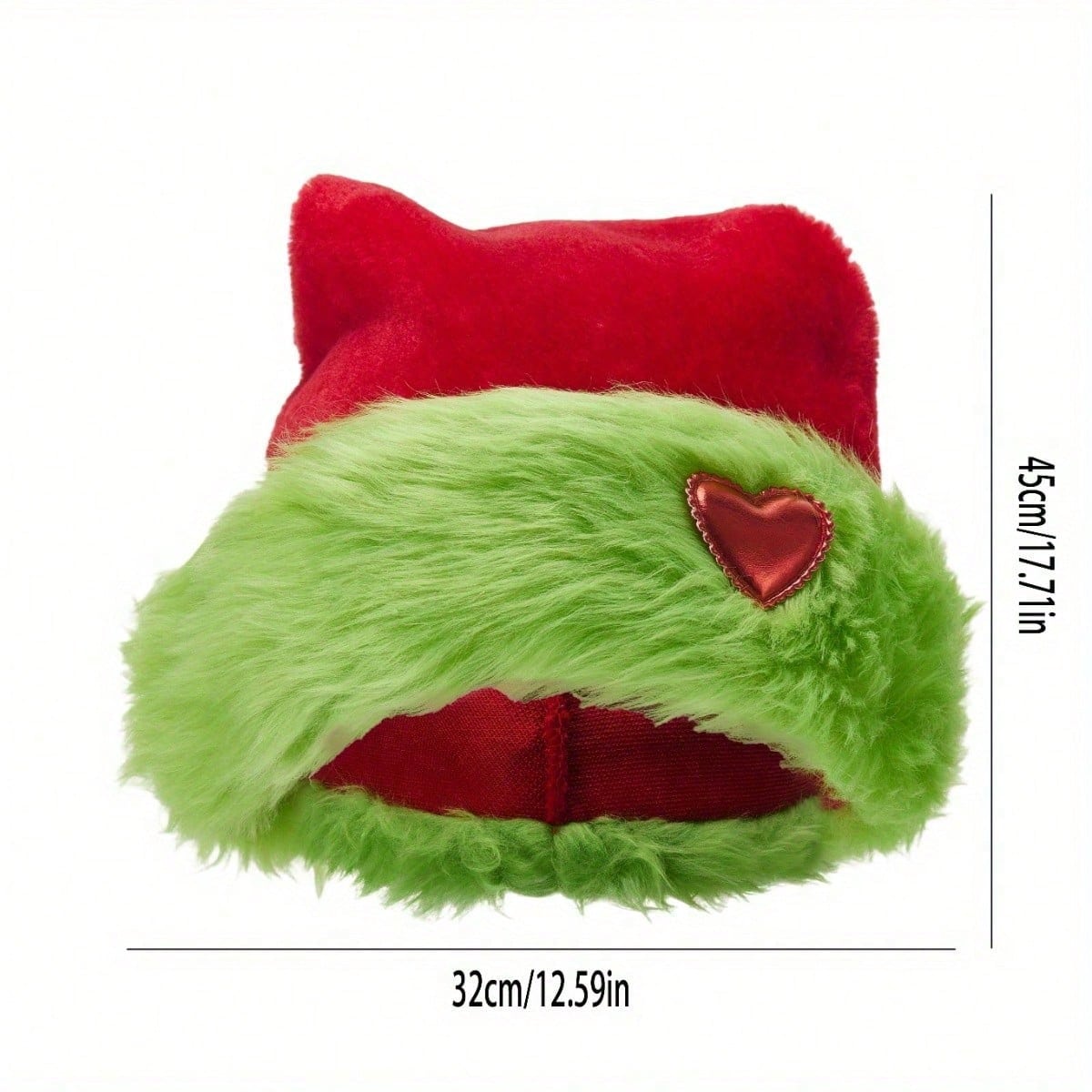 Santa Hat Plush - Семейная рождественская шапка Санты — красная