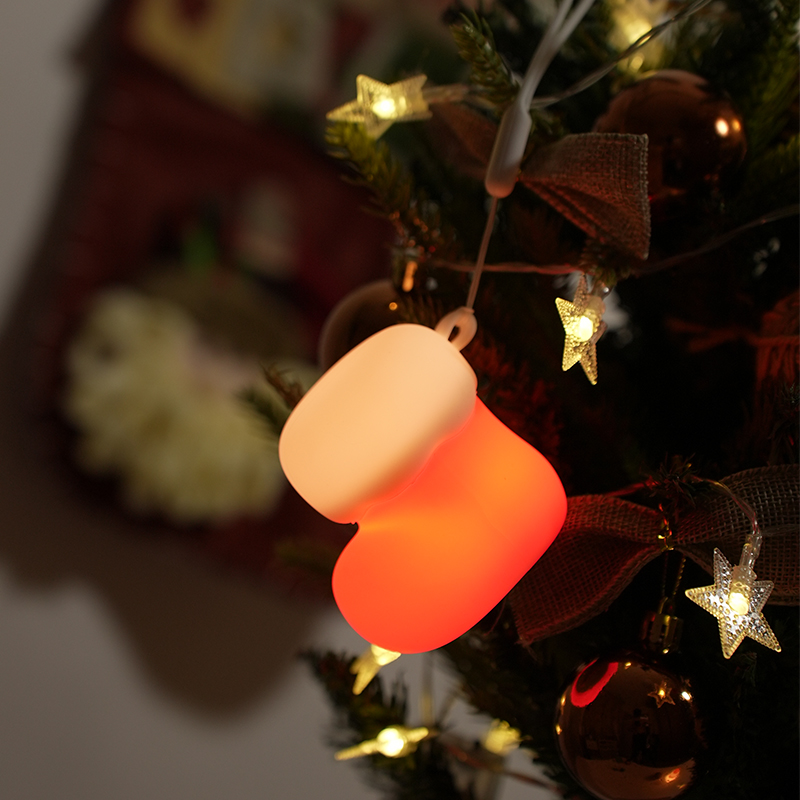 Christmas Stocking Hanging - Рождественский силиконовый подвесной орнамент в виде
