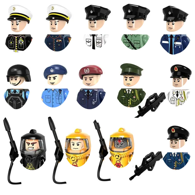 Lego Set City - Специальная полицейская модель: Городская дорожная полиция,