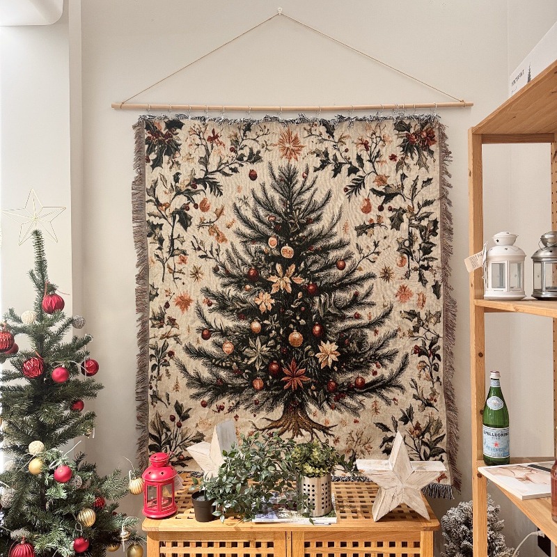 Christmas Throw Blanket - Новая рождественская гобеленовая настенная панель 2026