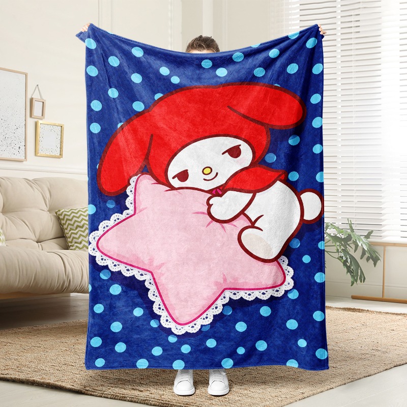 Christmas Throw Blanket - Плед Sanrio My Melody Star Pillow,