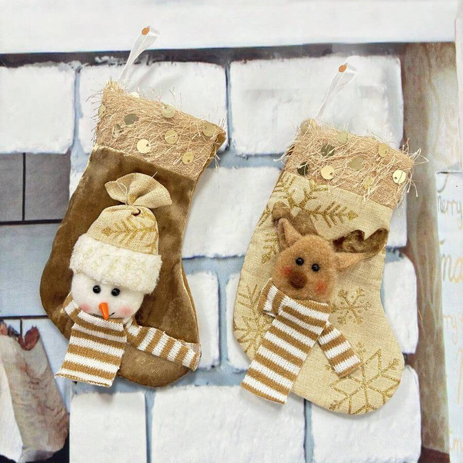 3 шт. рождественских декоратив – обзор и цена Christmas Stocking Hanging