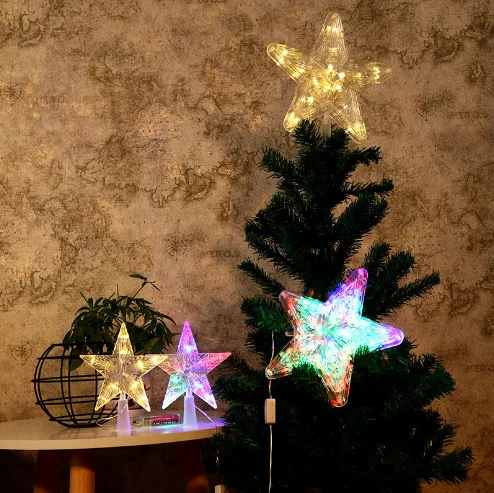 Светодиодная звезда для верхуш – обзор и цена Star Tree Topper