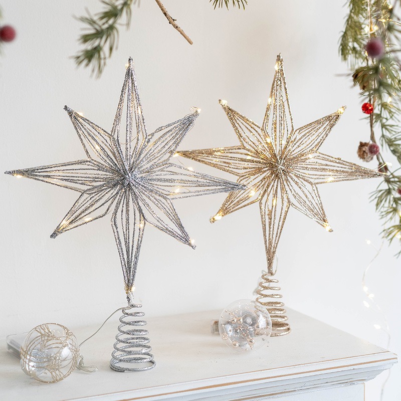 Новогоднее украшение: железная – обзор и цена Star Tree Topper