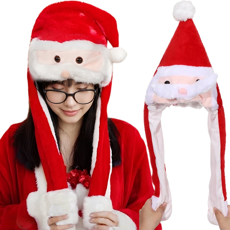 Забавная рождественская шапка  – обзор и цена Santa Hat Plush
