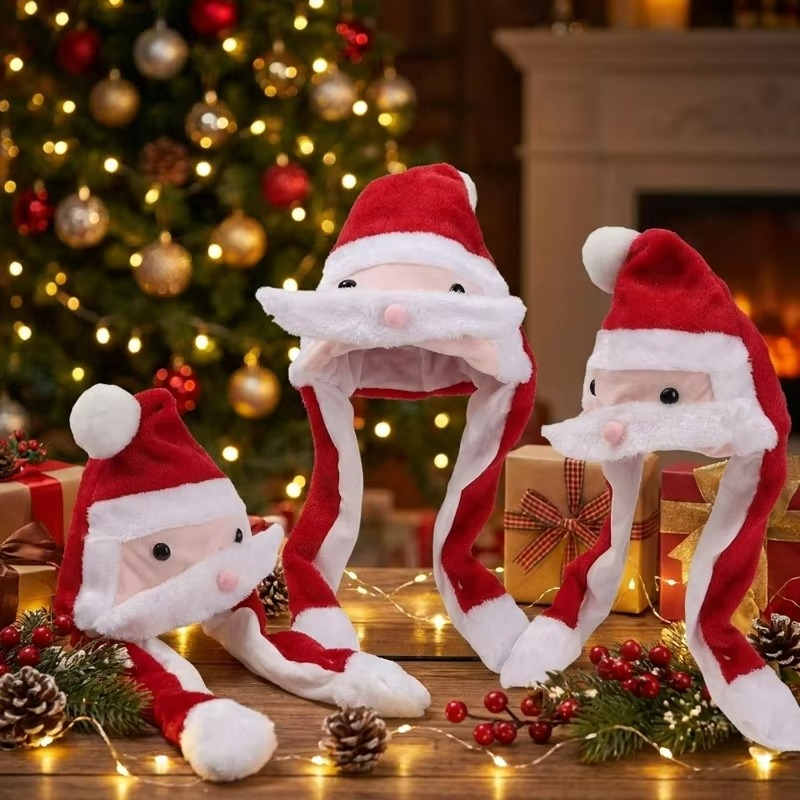 Забавная рождественская шапка  – обзор и цена Santa Hat Plush