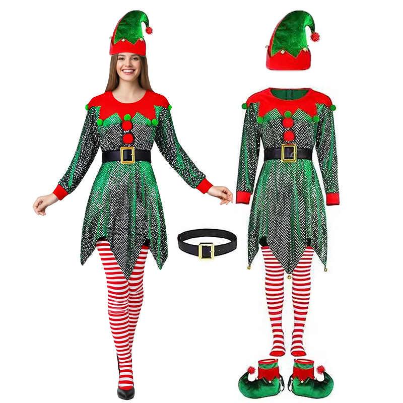 5 шт. Рождественский костюм дл – обзор и цена Elf Costume Christmas