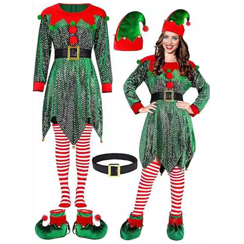 5 шт. Рождественский костюм дл – обзор и цена Elf Costume Christmas