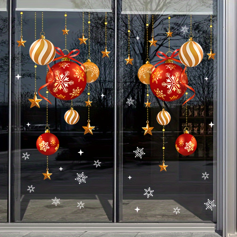 Рождественские наклейки, украш – обзор и цена Snowflake Window Decal