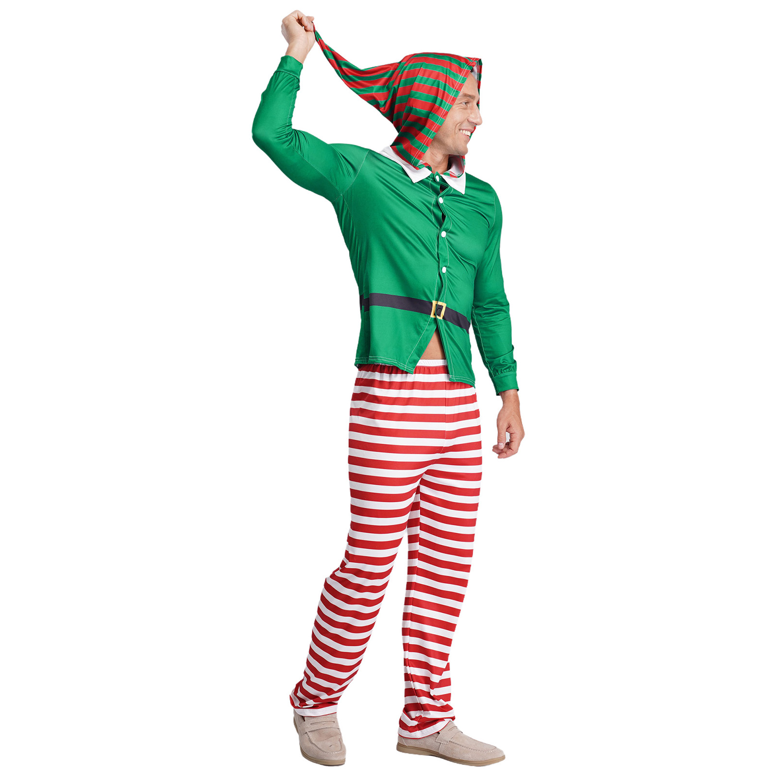 Мужской рождественский карнава – обзор и цена Elf Costume Christmas