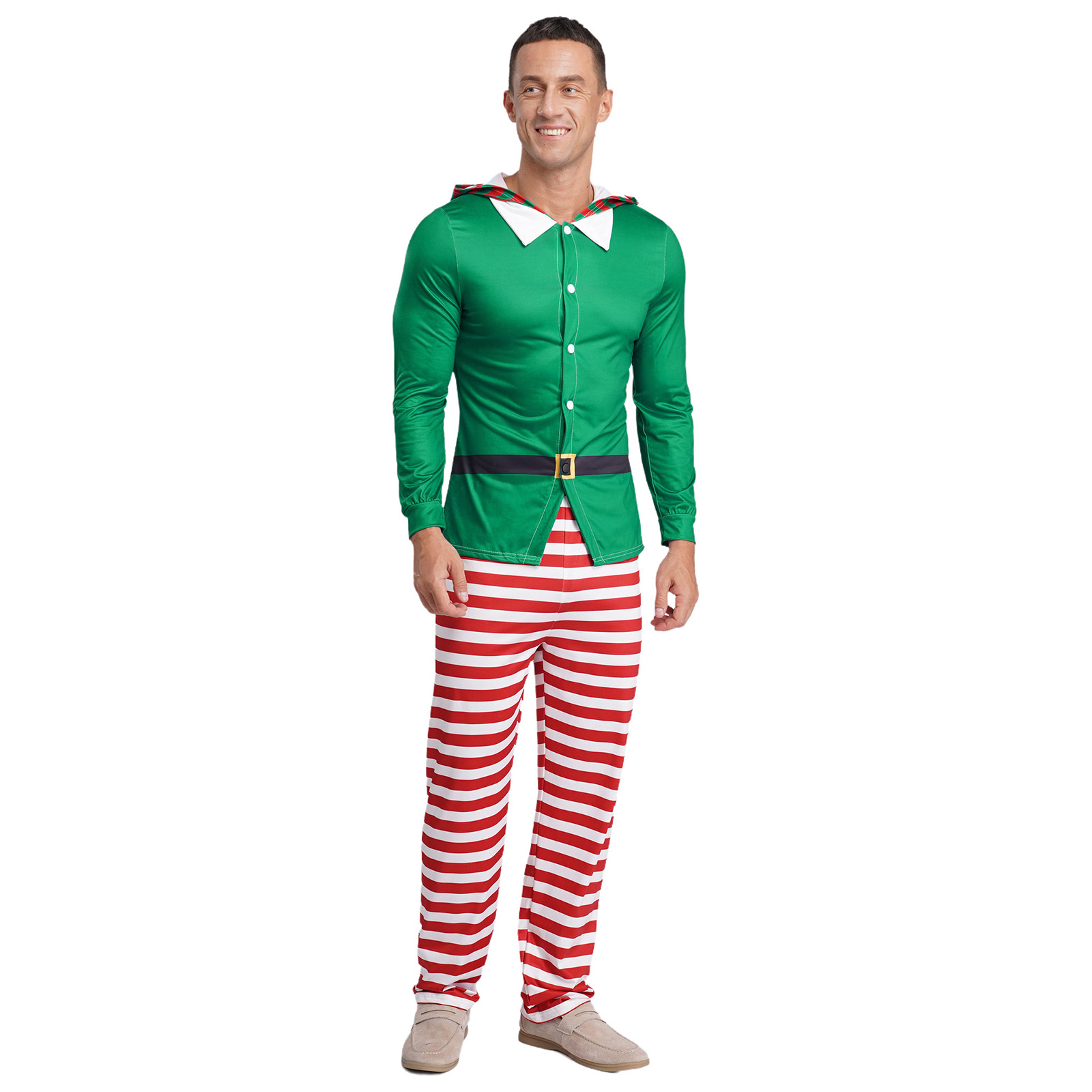 Мужской рождественский карнава – обзор и цена Elf Costume Christmas